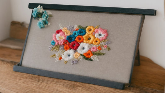 Day 6: How to Finish and Display Your Embroidery Work