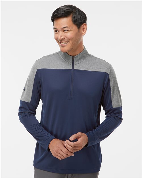 Men's Ultimate365 Lightweight Colorblocked Quarter-Zip Pullover