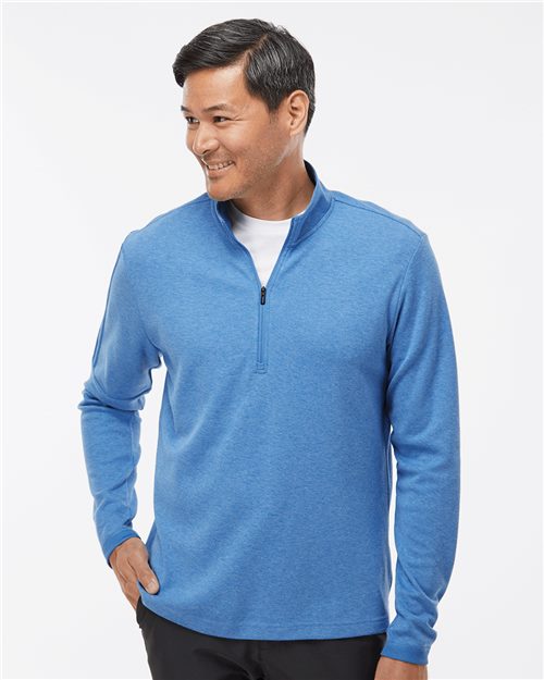 Men's 3-Stripes Quarter-Zip Sweater Pullover