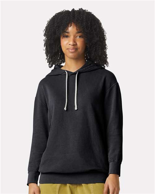 Unisex Garment-Dyed Lightweight Fleece Hooded Sweatshirt