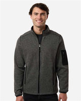 Men's Jasper Jacquard Full-Zip Fleece Jacket