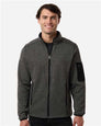 Men's Jasper Jacquard Full-Zip Fleece Jacket