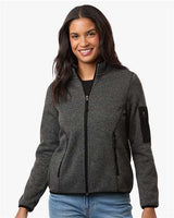Women's Jasper Jacquard Full-Zip Fleece Jacket