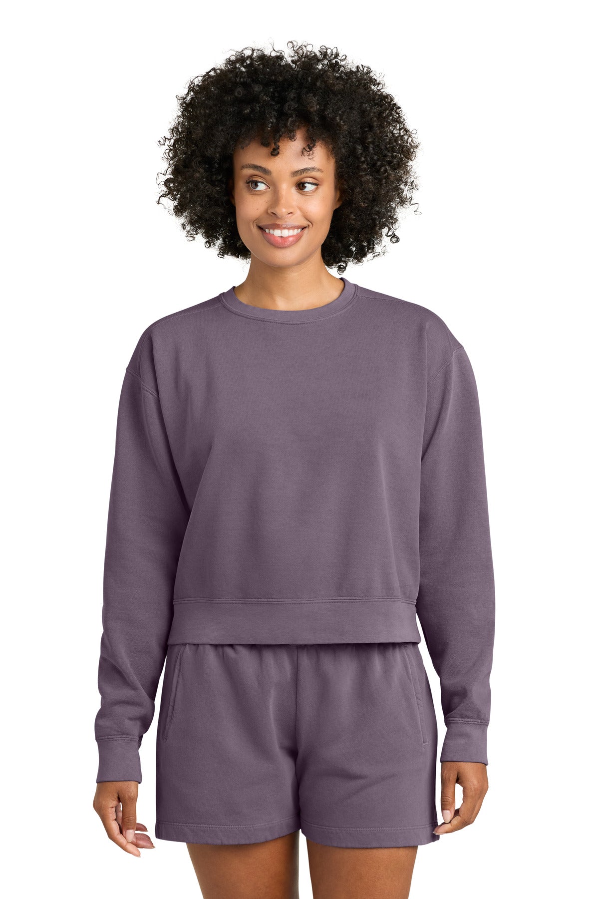 Comfort Colors Women's Mid-Length Crewneck Sweatshirt