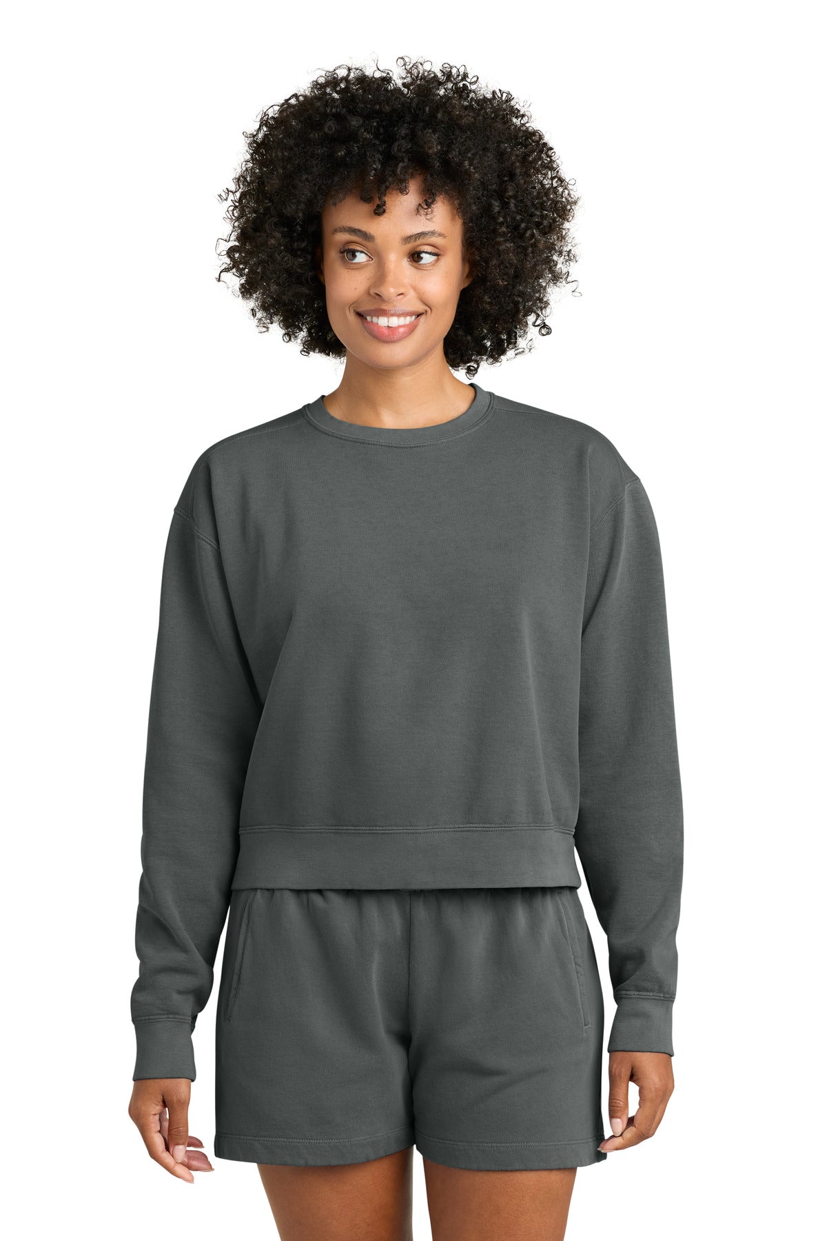Comfort Colors Women's Mid-Length Crewneck Sweatshirt