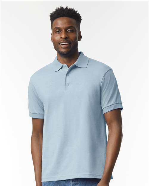 DryBlend® Jersey Polo - Light Blue