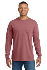 COMFORT COLORS Heavyweight Ring Spun Long Sleeve Pocket Tee