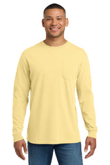 COMFORT COLORS Heavyweight Ring Spun Long Sleeve Pocket Tee