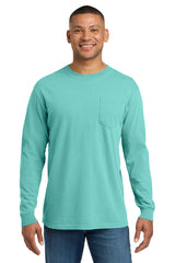 COMFORT COLORS Heavyweight Ring Spun Long Sleeve Pocket Tee