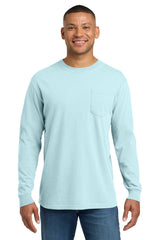 COMFORT COLORS Heavyweight Ring Spun Long Sleeve Pocket Tee