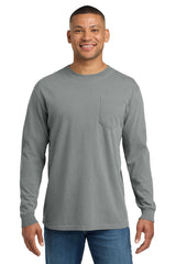 COMFORT COLORS Heavyweight Ring Spun Long Sleeve Pocket Tee