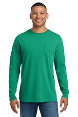 COMFORT COLORS Heavyweight Ring Spun Long Sleeve Pocket Tee