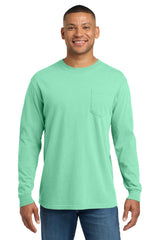 COMFORT COLORS Heavyweight Ring Spun Long Sleeve Pocket Tee