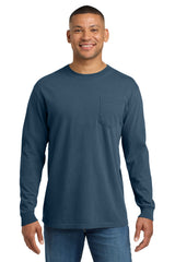 COMFORT COLORS Heavyweight Ring Spun Long Sleeve Pocket Tee