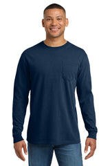 COMFORT COLORS Heavyweight Ring Spun Long Sleeve Pocket Tee