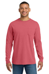 COMFORT COLORS Heavyweight Ring Spun Long Sleeve Pocket Tee