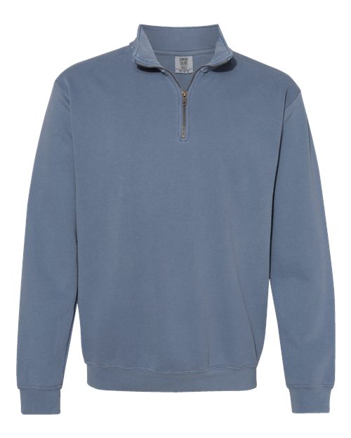 Unisex Garment-Dyed Quarter-Zip Sweatshirt