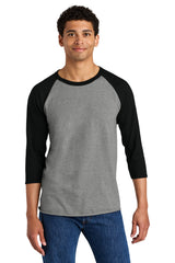 Jerzees Unisex Premium Blend Combed Ring Spun 3/4-Sleeve Raglan