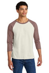 Jerzees Unisex Premium Blend Combed Ring Spun 3/4-Sleeve Raglan
