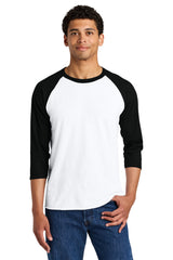 Jerzees Unisex Premium Blend Combed Ring Spun 3/4-Sleeve Raglan