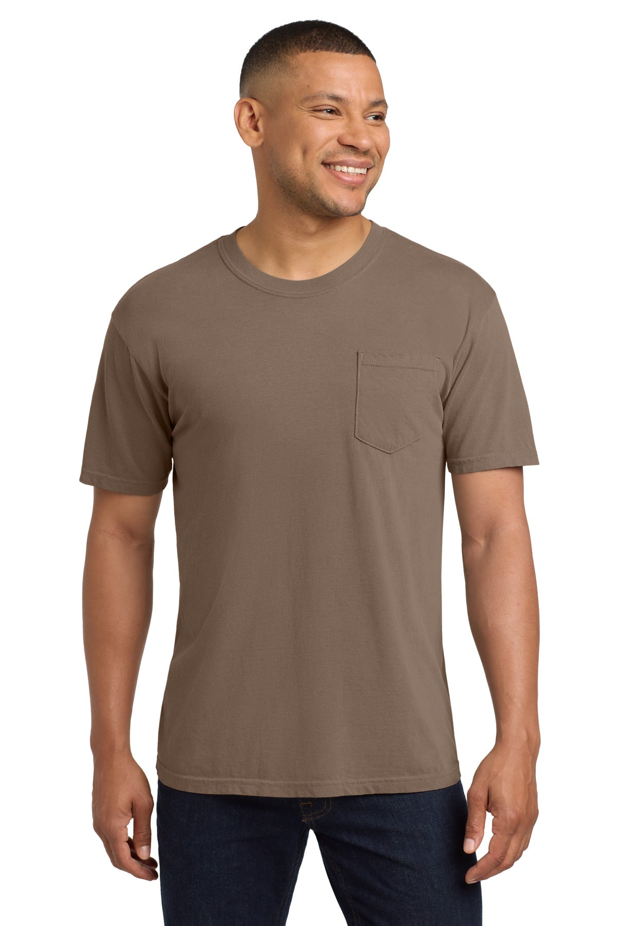 COMFORT COLORS Heavyweight Ring Spun Pocket Tee