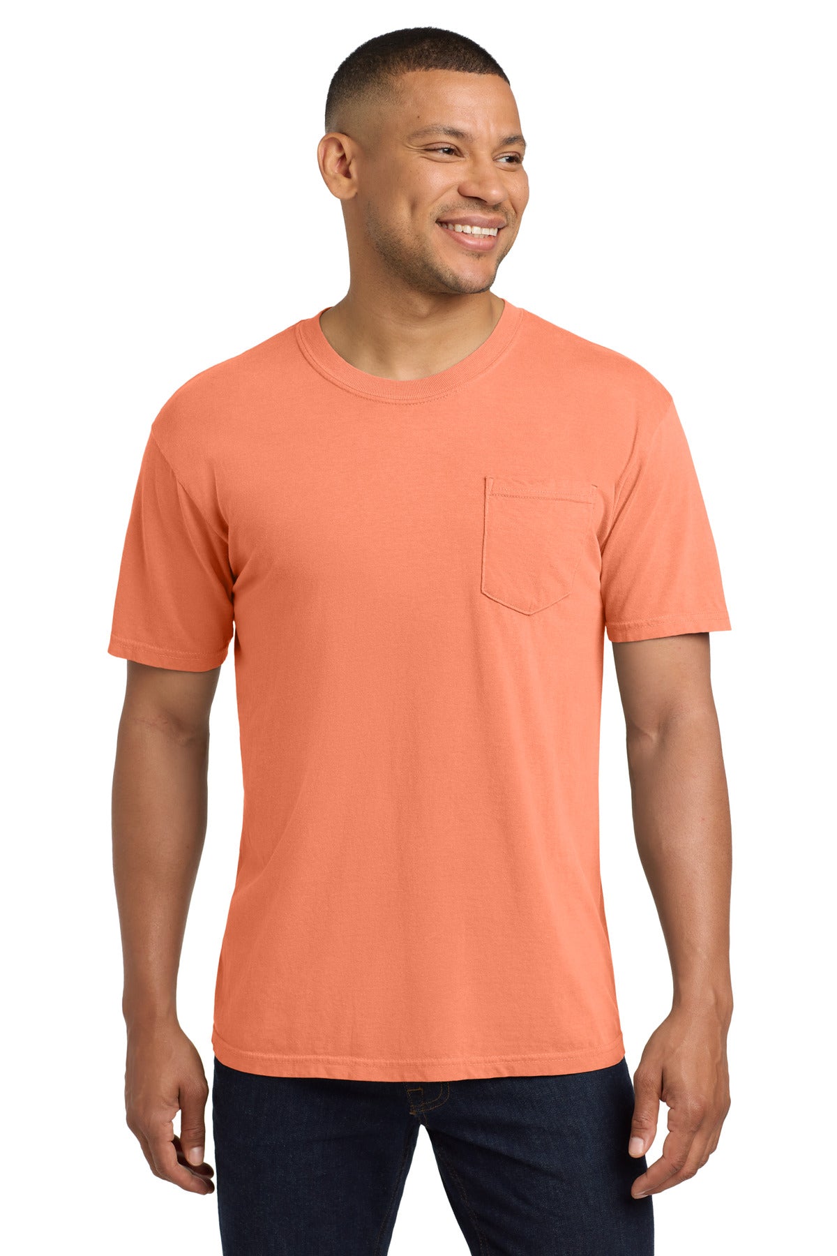 COMFORT COLORS Heavyweight Ring Spun Pocket Tee