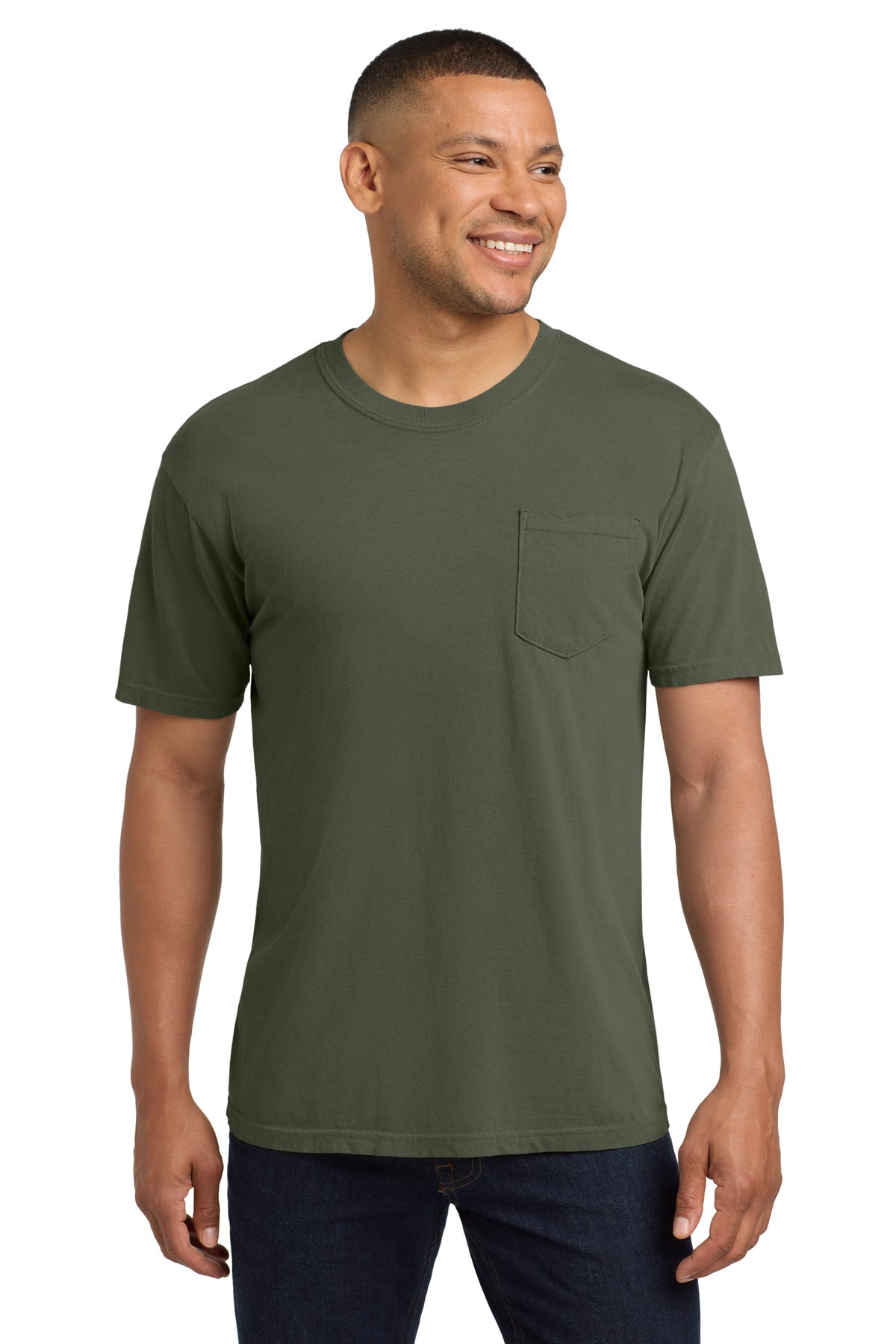 COMFORT COLORS Heavyweight Ring Spun Pocket Tee
