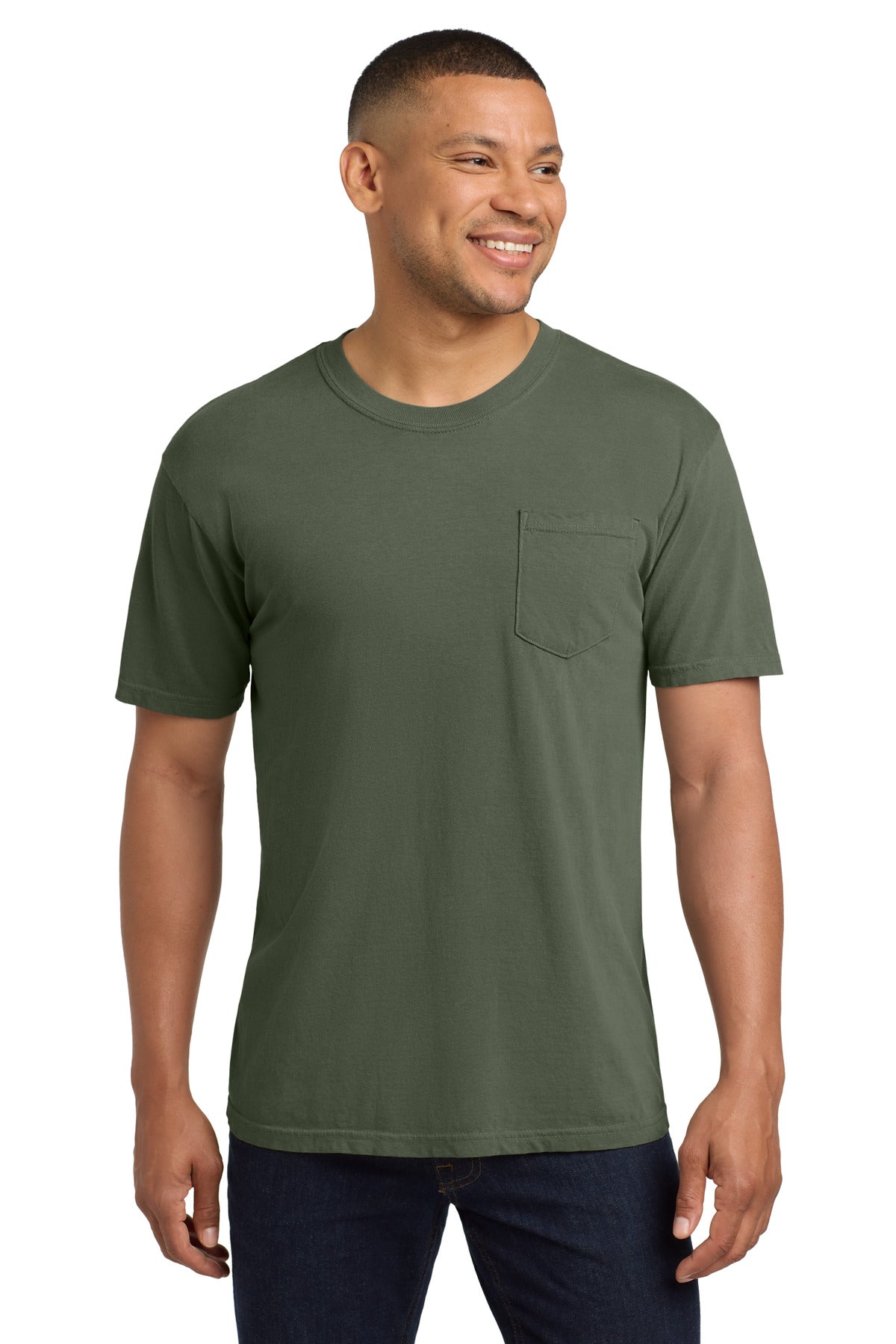 COMFORT COLORS Heavyweight Ring Spun Pocket Tee