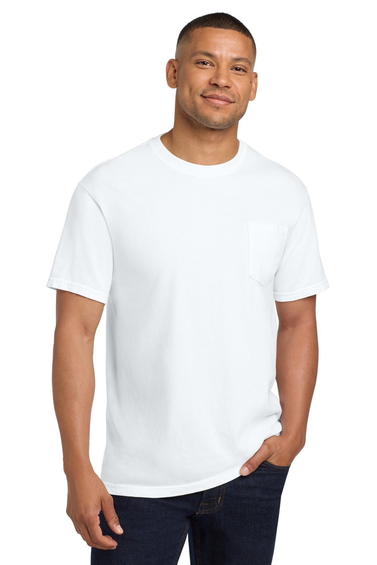 COMFORT COLORS Heavyweight Ring Spun Pocket Tee