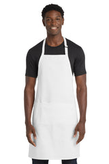 Port Authority Easy Care Extra Long Bib Apron with Stain Release