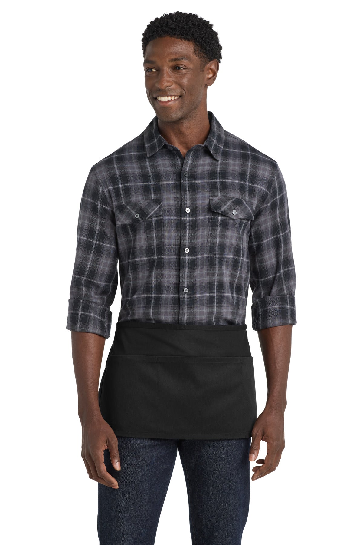Port Authority Easy Care Reversible Waist Apron with Stain Release