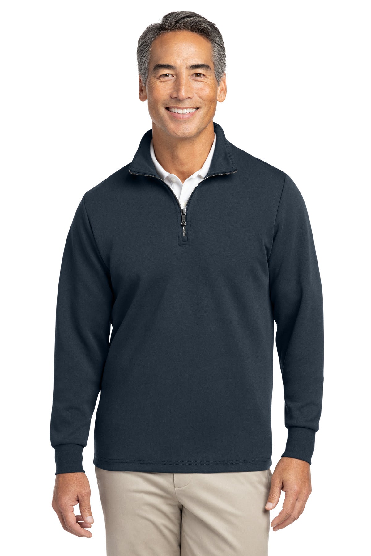 Brooks Brothers Double-Knit 1/4-Zip