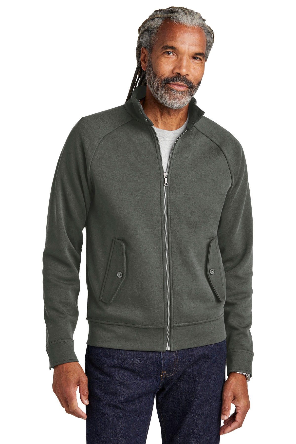 Brooks Brothers Double-Knit Full-Zip