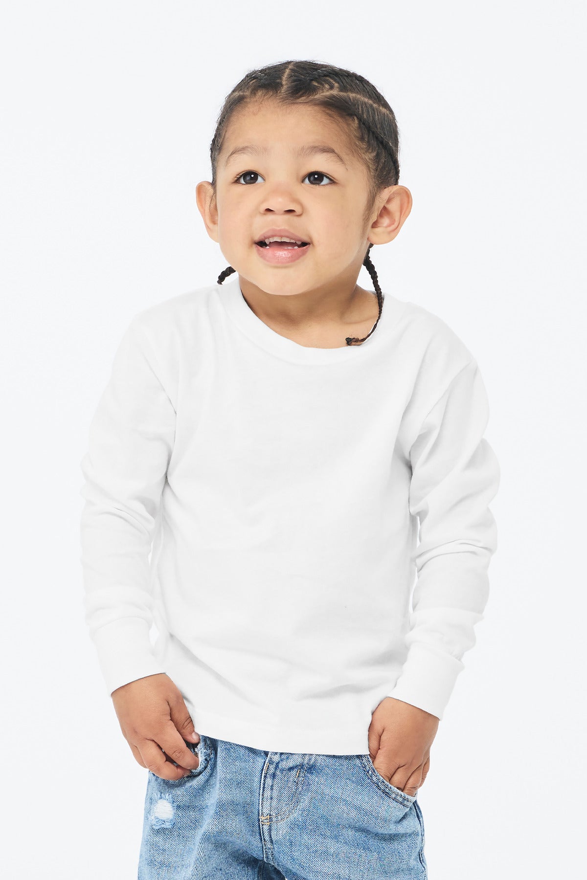 BELLA+CANVAS Toddler Jersey Long Sleeve Tee