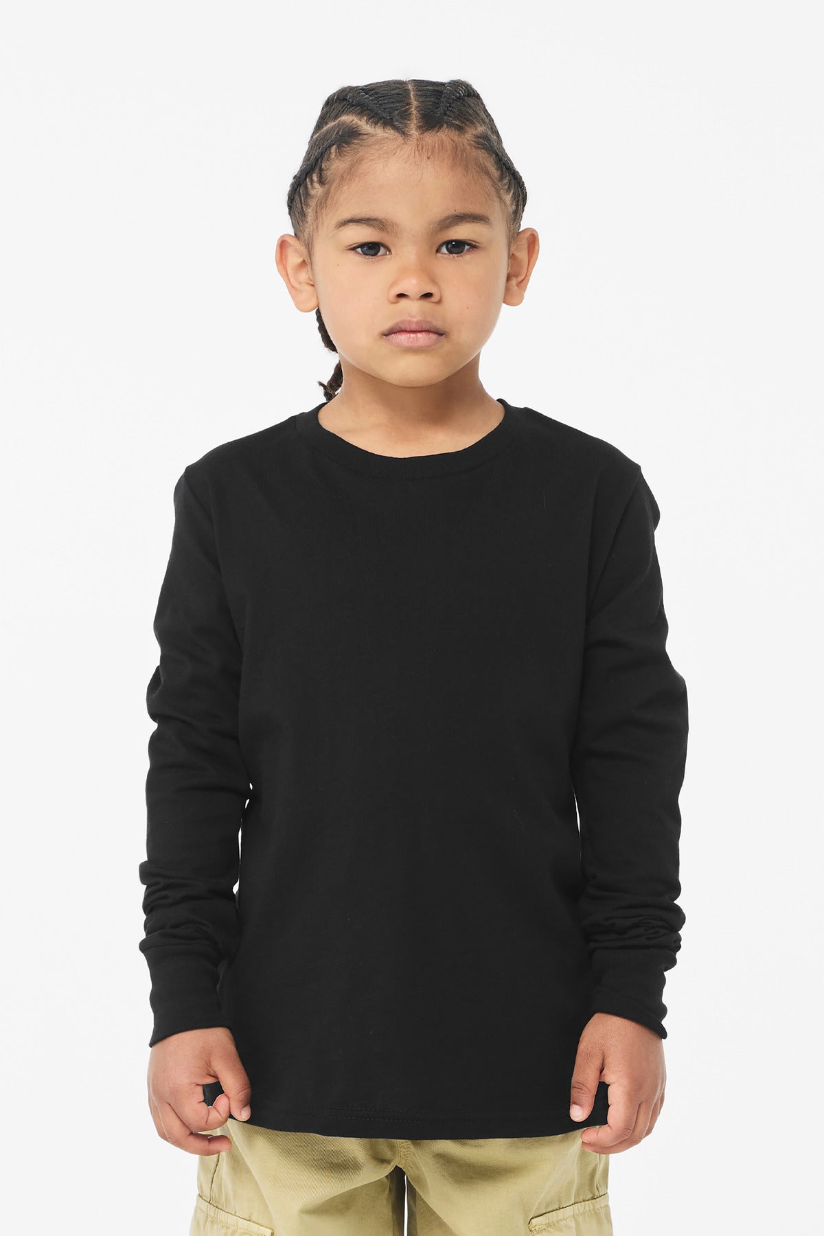 BELLA+CANVAS Youth Jersey Long Sleeve Tee