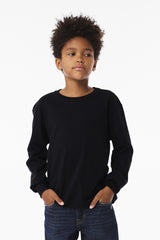 BELLA+CANVAS Youth 6-Ounce Heavyweight Long Sleeve Tee