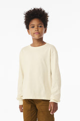 BELLA+CANVAS Youth 6-Ounce Heavyweight Long Sleeve Tee