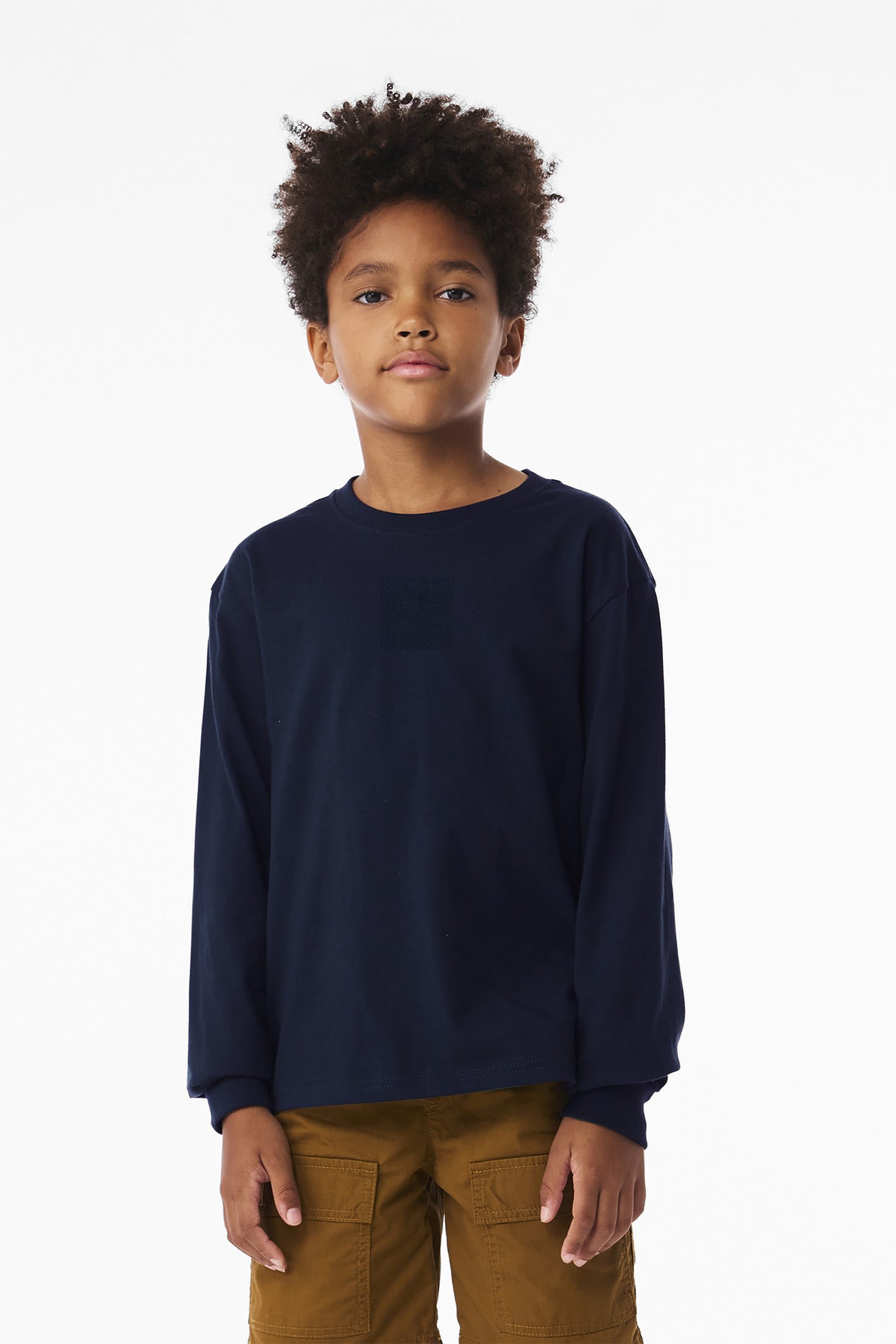 BELLA+CANVAS Youth 6-Ounce Heavyweight Long Sleeve Tee