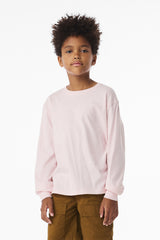 BELLA+CANVAS Youth 6-Ounce Heavyweight Long Sleeve Tee
