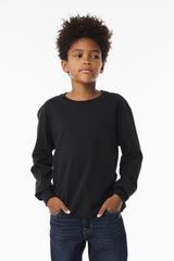 BELLA+CANVAS Youth 6-Ounce Heavyweight Long Sleeve Tee