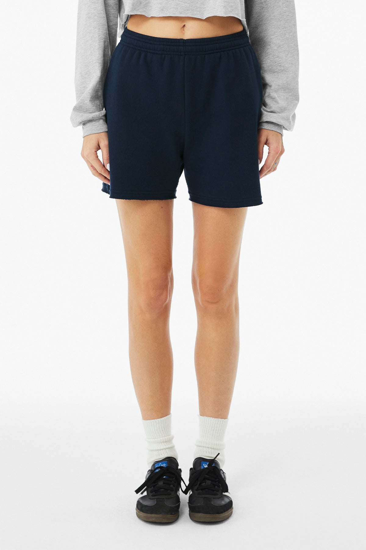 BELLA+CANVAS Women's Cutoff Sweatshort