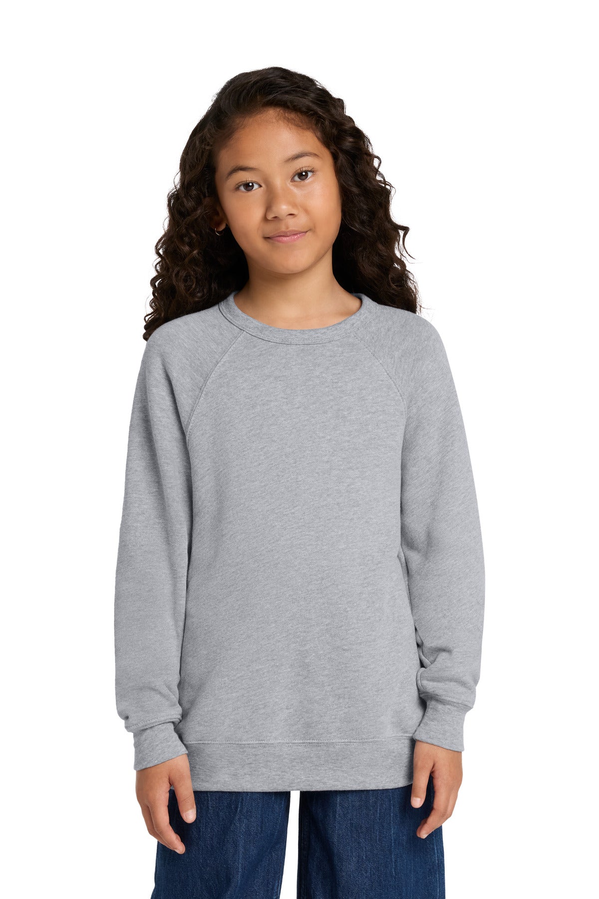 BELLA+CANVAS Youth Sponge Fleece Raglan Sweatshirt