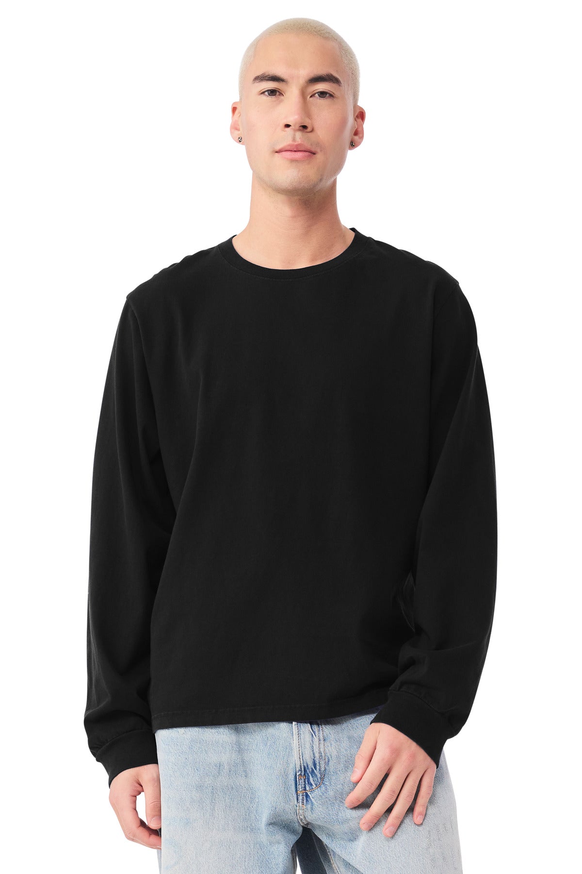 BELLA+CANVAS Unisex Heavyweight Garment-Dyed Long Sleeve Tee