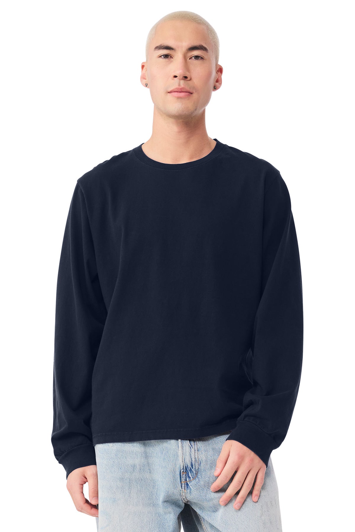 BELLA+CANVAS Unisex Heavyweight Garment-Dyed Long Sleeve Tee