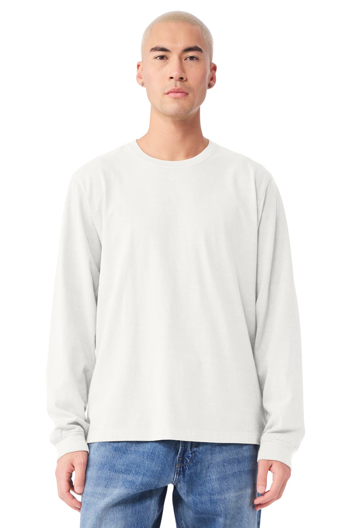 BELLA+CANVAS Unisex Heavyweight Garment-Dyed Long Sleeve Tee