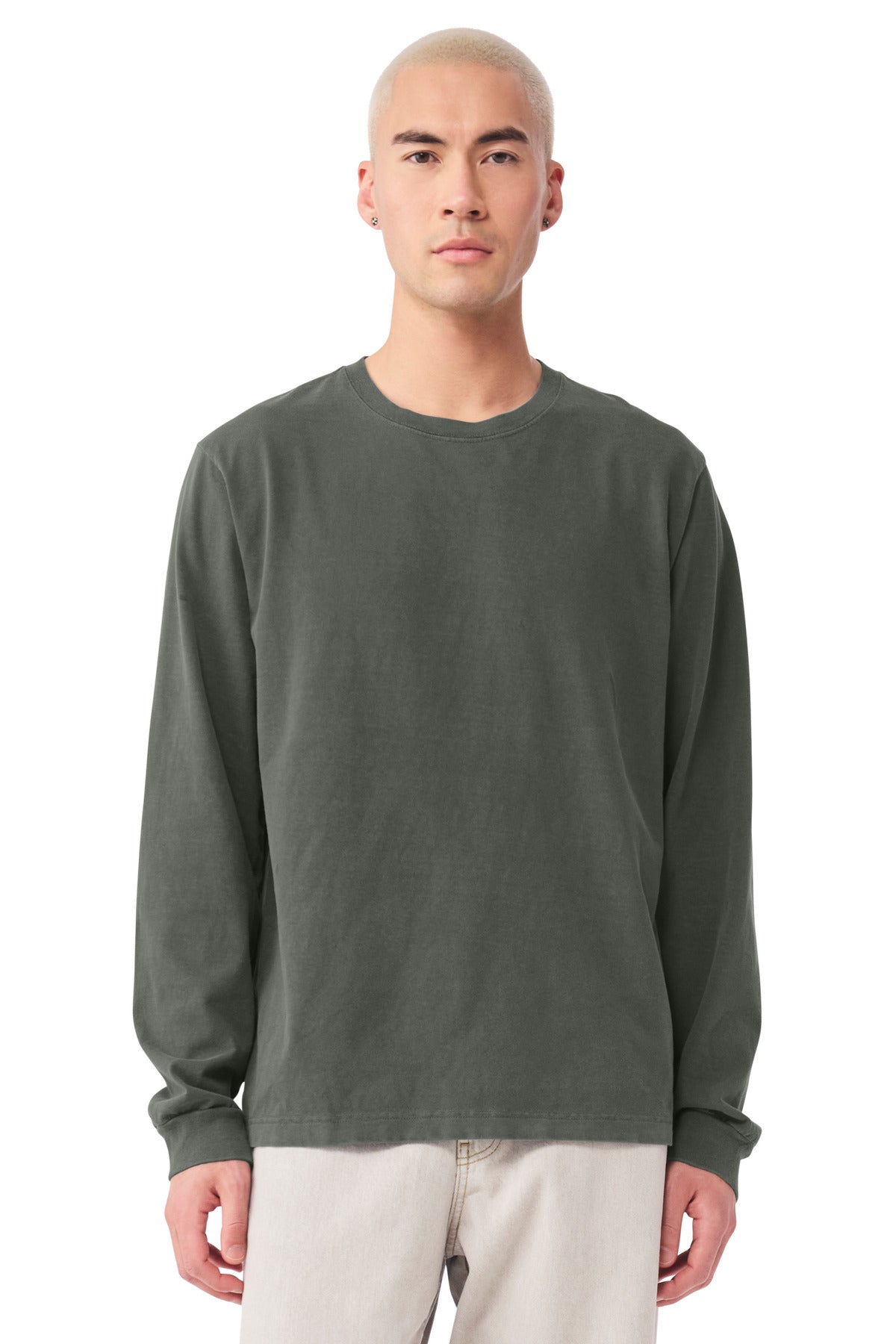 BELLA+CANVAS Unisex Heavyweight Garment-Dyed Long Sleeve Tee