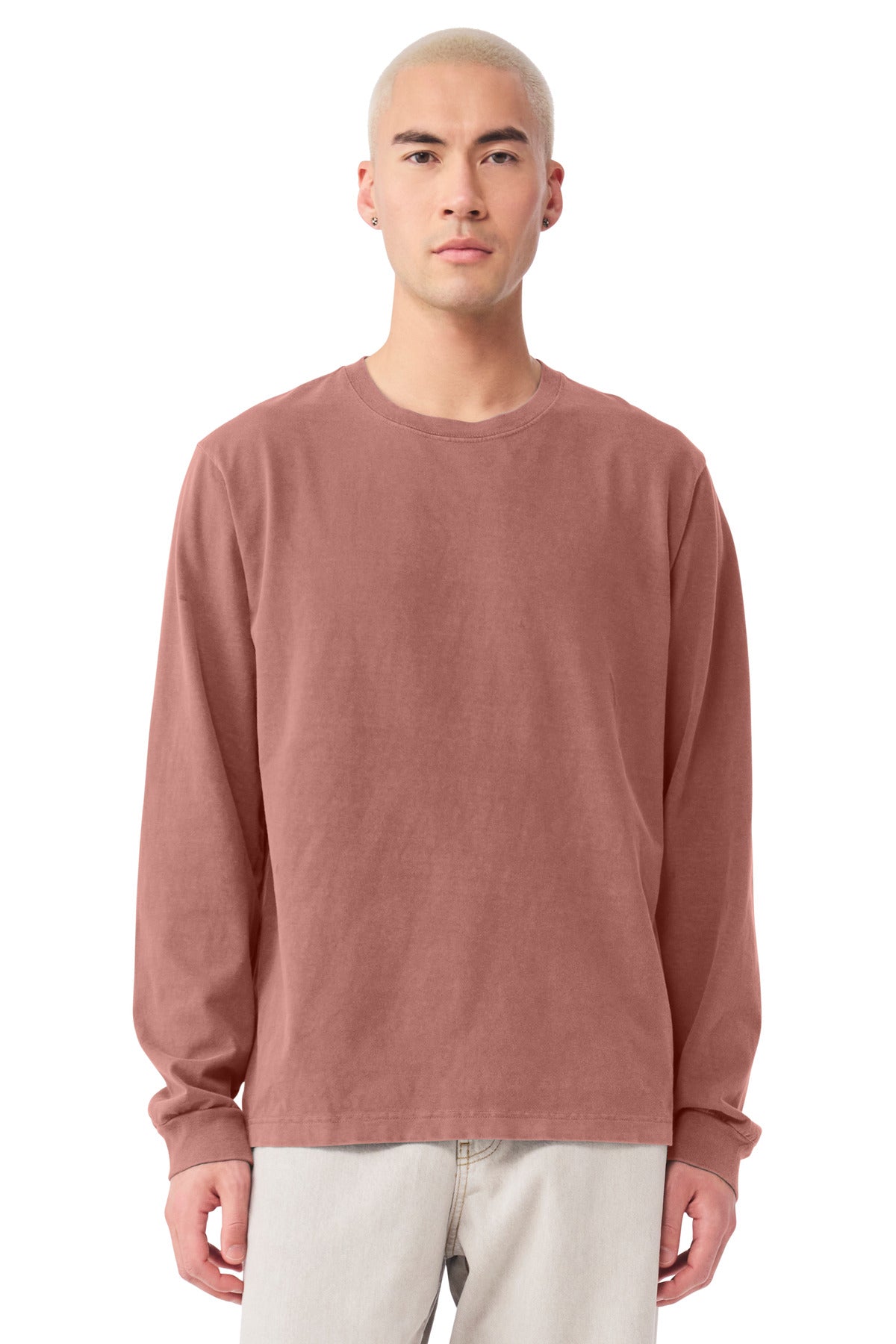 BELLA+CANVAS Unisex Heavyweight Garment-Dyed Long Sleeve Tee