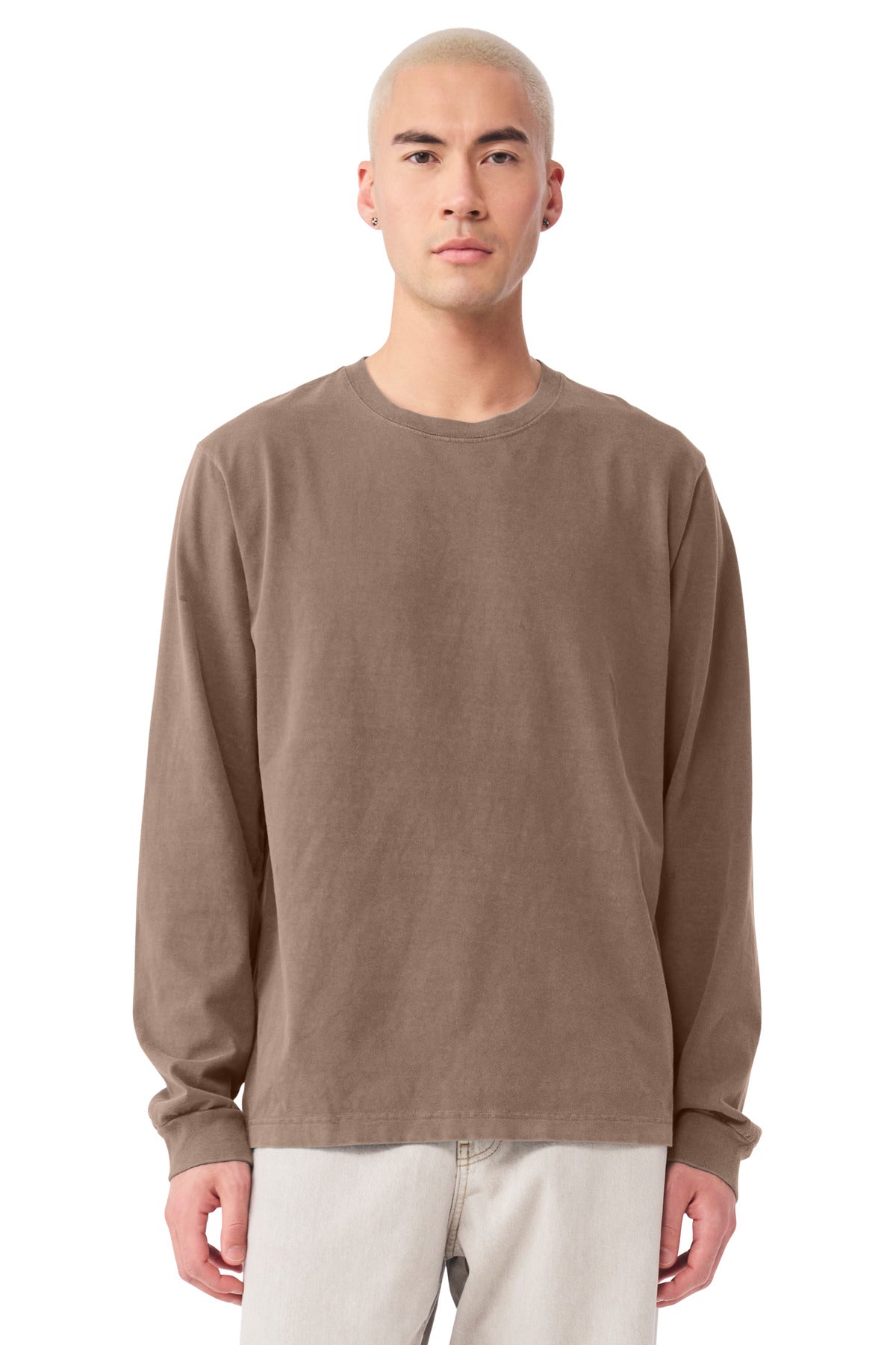 BELLA+CANVAS Unisex Heavyweight Garment-Dyed Long Sleeve Tee