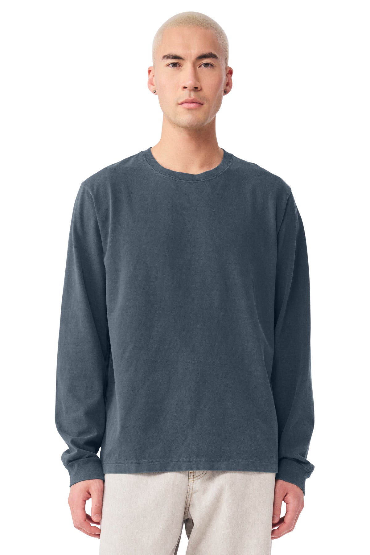 BELLA+CANVAS Unisex Heavyweight Garment-Dyed Long Sleeve Tee