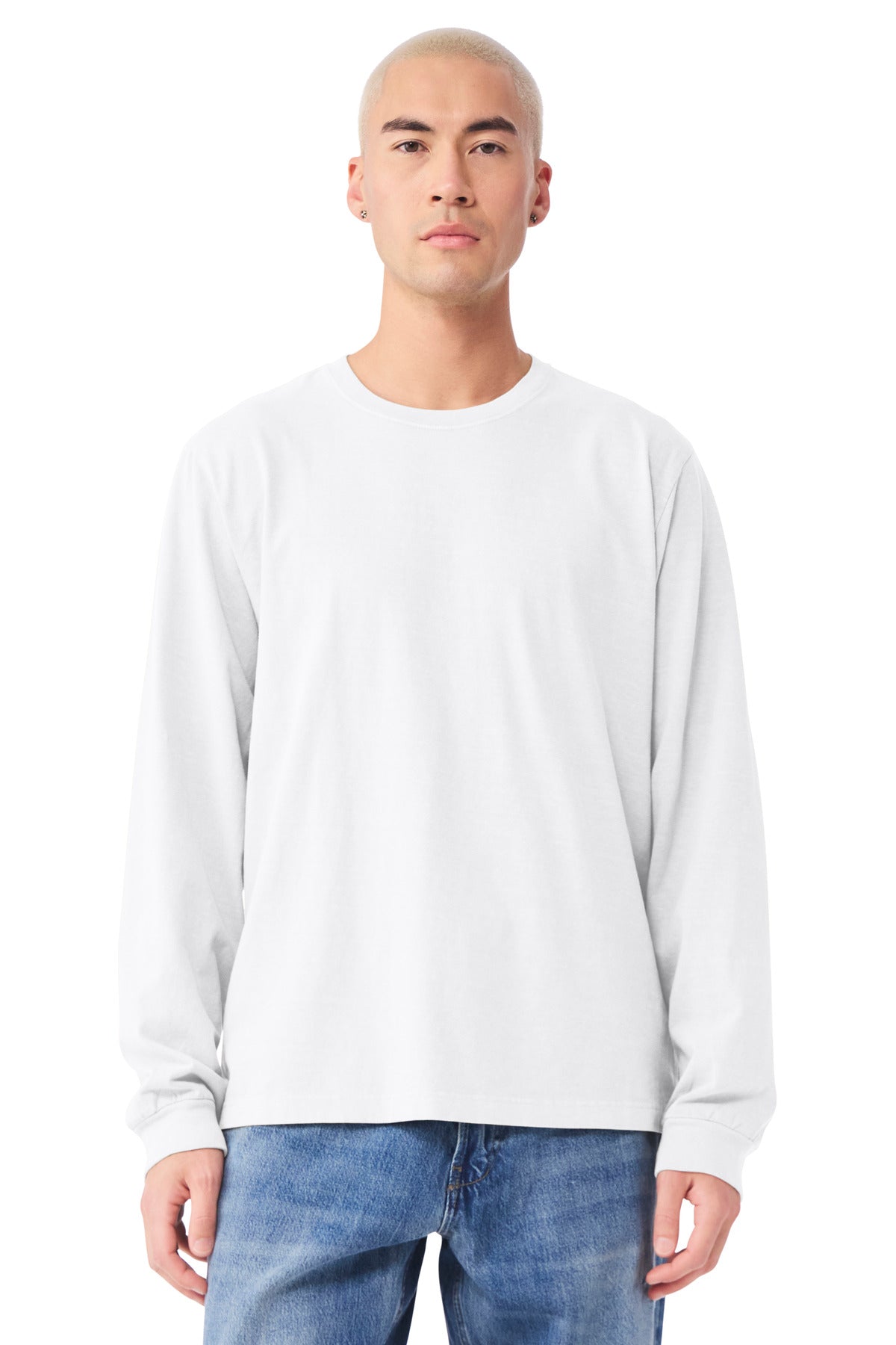 BELLA+CANVAS Unisex Heavyweight Garment-Dyed Long Sleeve Tee